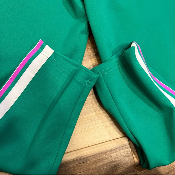 Fabletics Tricot Tapered Pant Women's XS Knit Pull On Green Elastic Waist - Picture 5 of 6